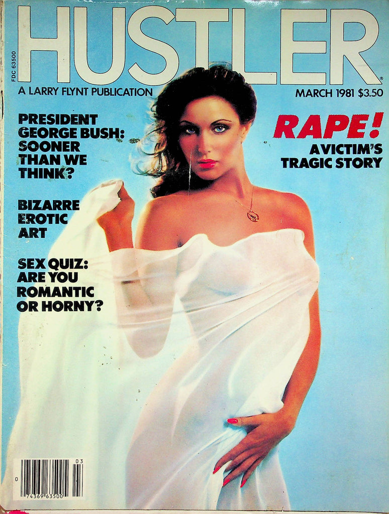 Hustler Magazine George Bush & Vanessa & Shari March 1981 081522RP