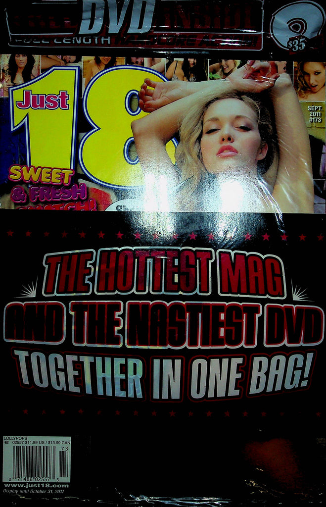 Just 18 Magazine September 2011 #173 W/DVD 112822RP3