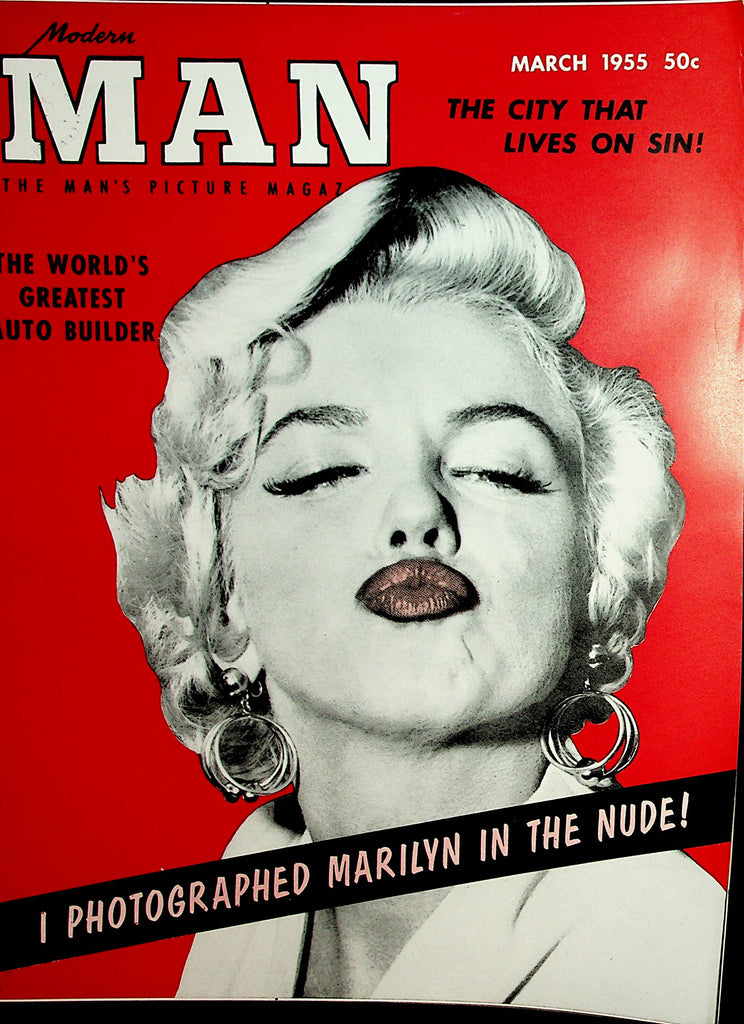 Modern Man Magazine  Marilynn Monroe  March 1955    082421lm-dm2