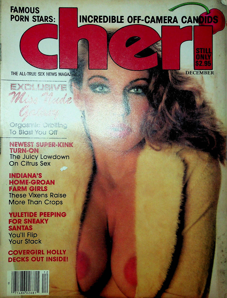 Cheri Magazine Miss Nude Galaxy & Taylor Evans' December 1981 120922RP