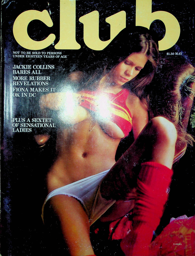 Club Magazine Jackie Collins Interview & Debbie & Arabella May 1975 010923RP