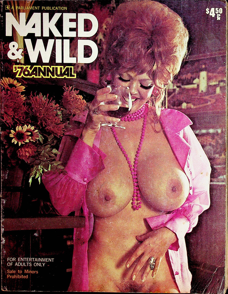 Naked & Wild Magazine  Covergirl Roxanne Brewer  '76 Annual  Parliament Publication      071322lm-p2
