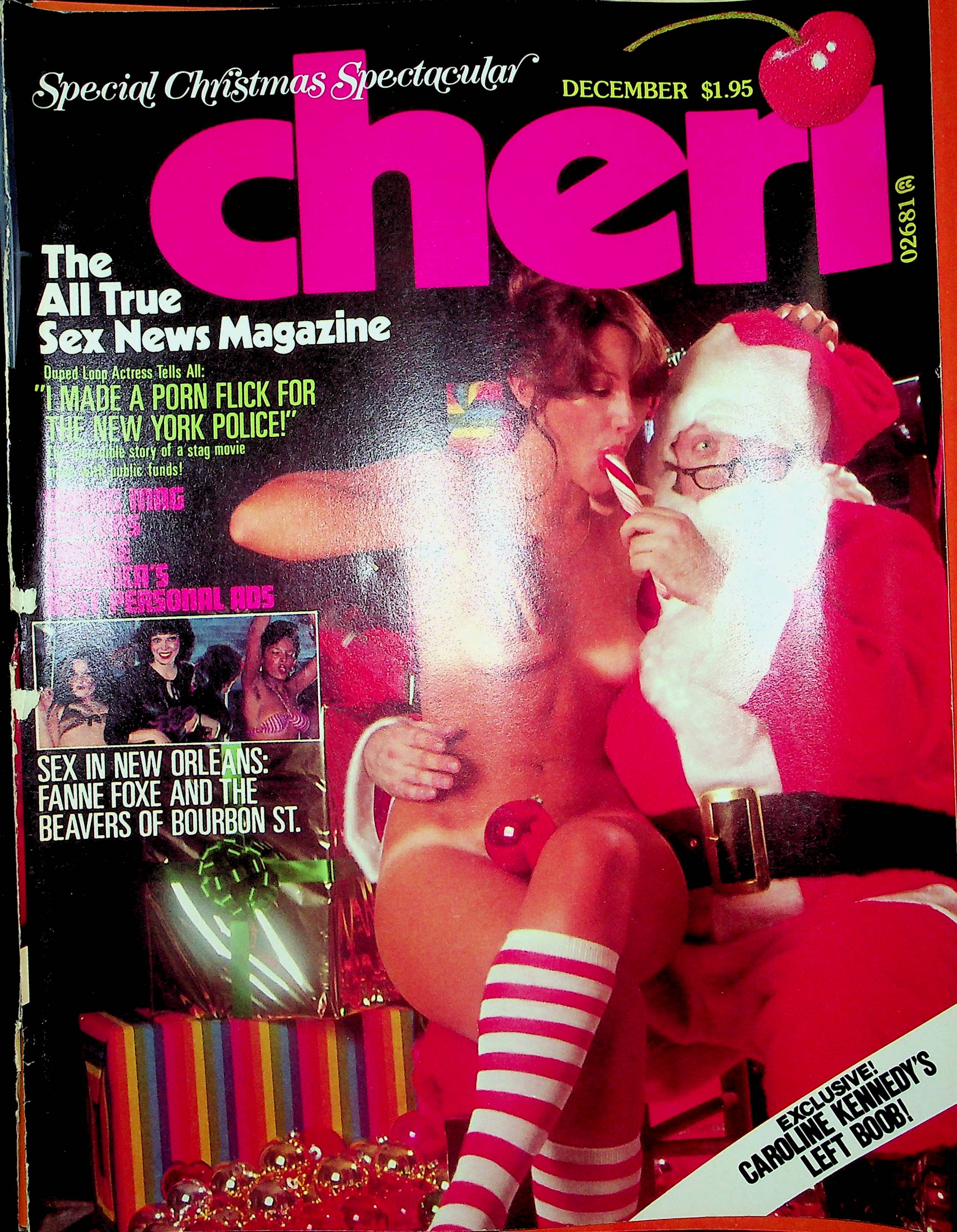 Cheri Magazine Christmas Special Fanne Foxe & The Beavers Of Bourbon S –  Mr-Magazine