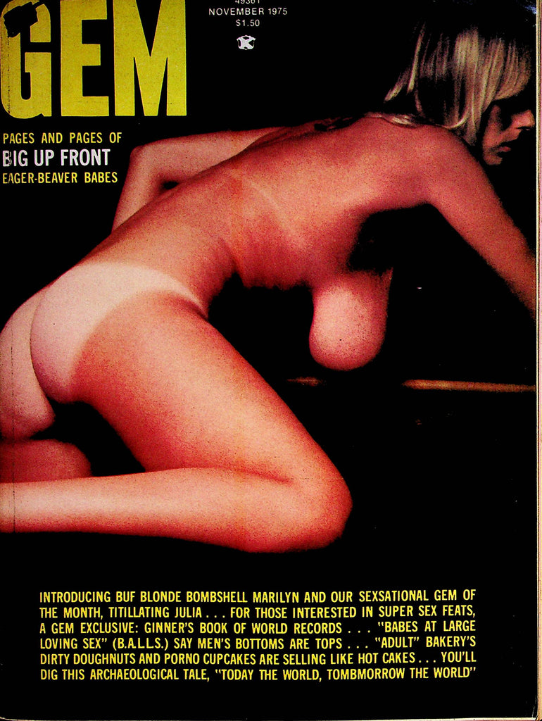 Gem Busty Magazine  Centerfold Girl Titillating Julia  November 1975       081222lm-p2