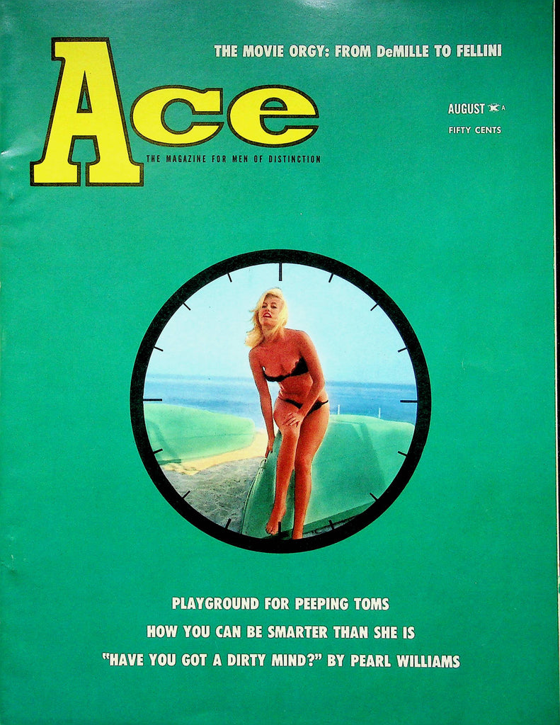 Ace Magazine The Movie Orgy August 1962 061622RP