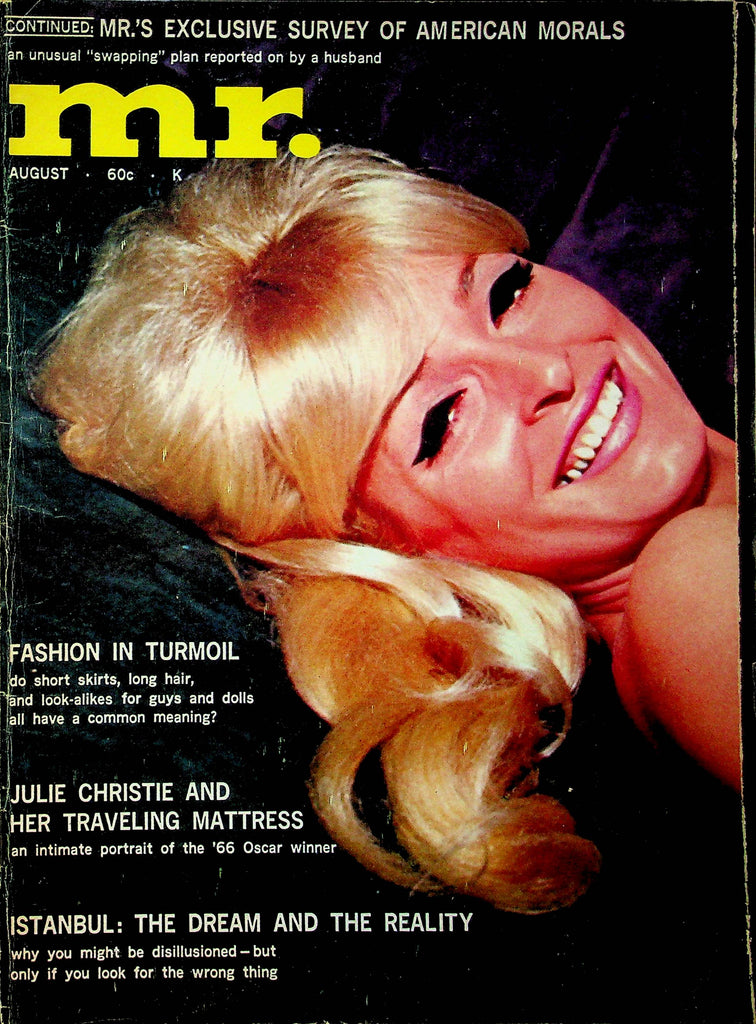 Mr. Adult Magazine Julie Christie & Louise French & Lee Hase August 1966 032823RP