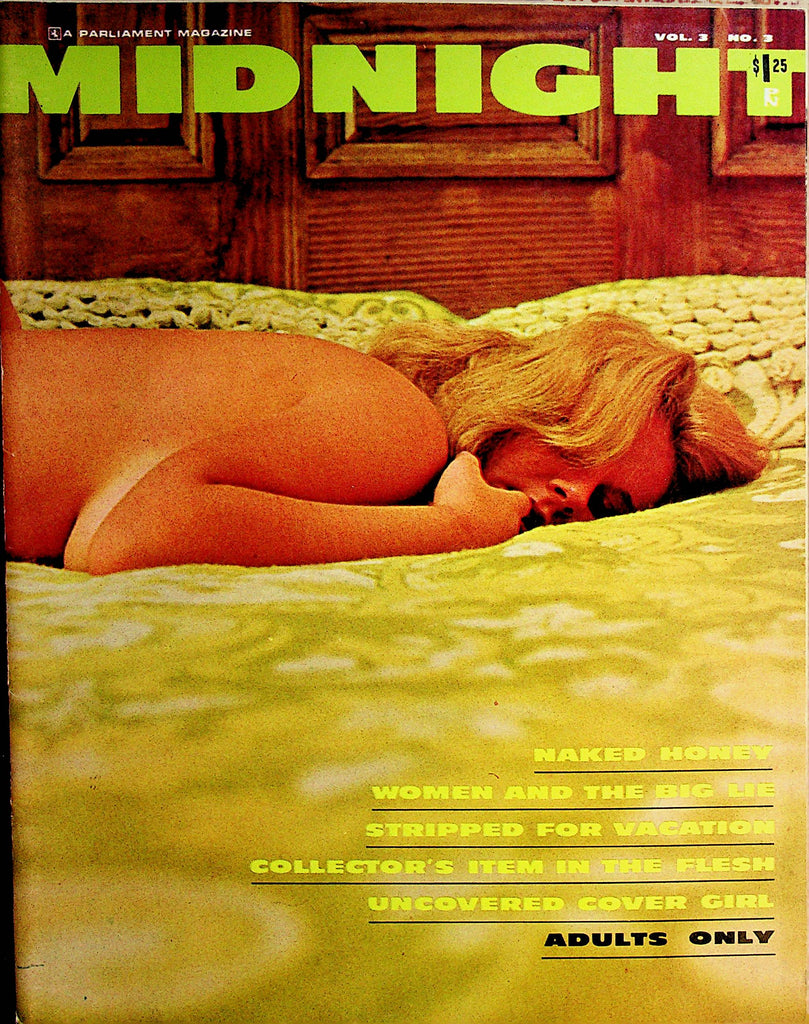 Midnight Busty Magazine  Busty Della  vol.3 #3 1964   Parliament Publication   071822lm-p2