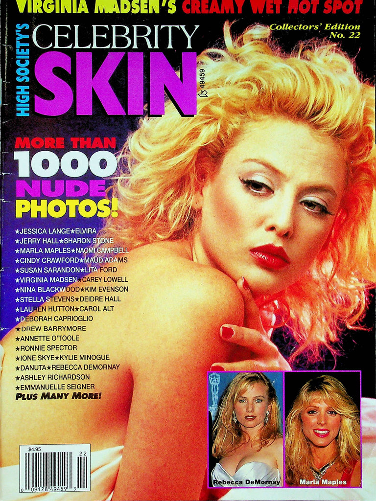 High Society's Celebrity Skin Magazine Virginia Madsen No.22 1992 080122RP