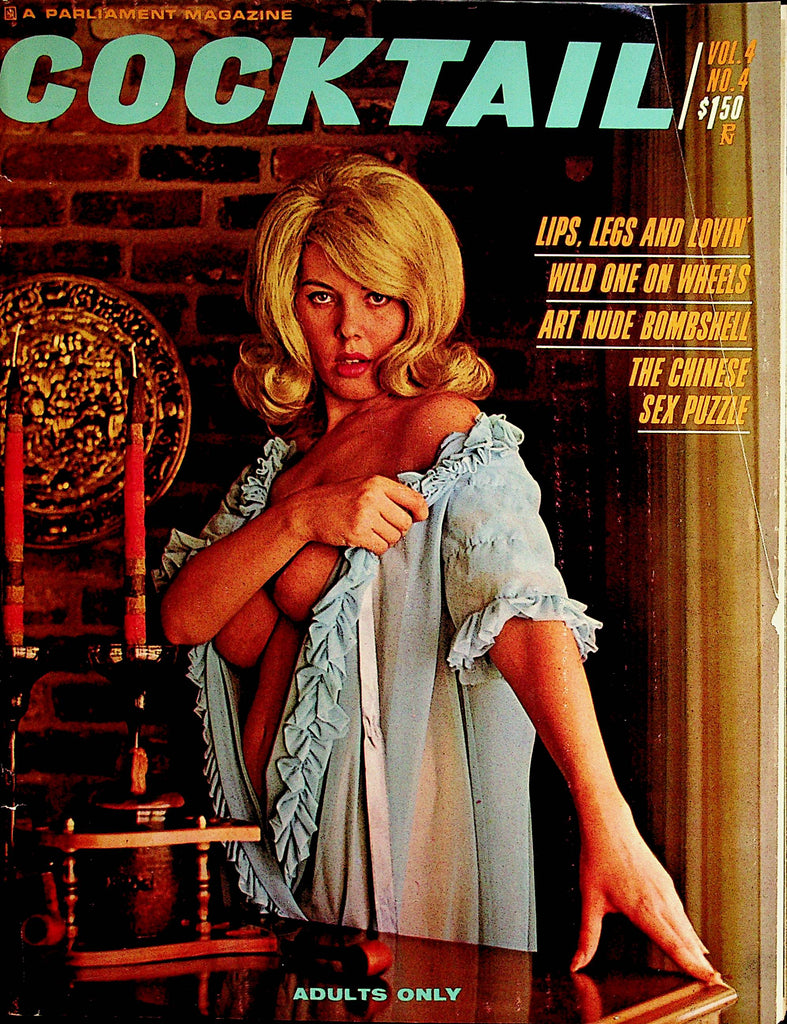 Cocktail Busty Magazine   Lips, Legs And Lovin'  vol.4 #4  1965      062822lm-p
