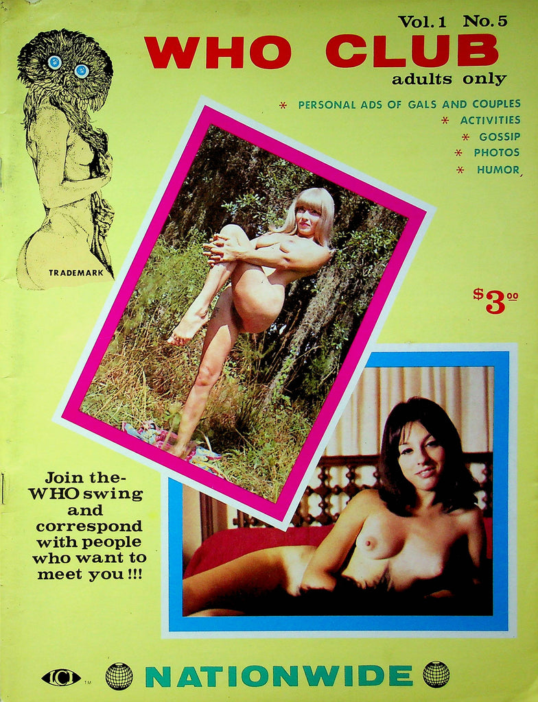 Who Club Swinger Magazine Vol.1 No.5 030223RP