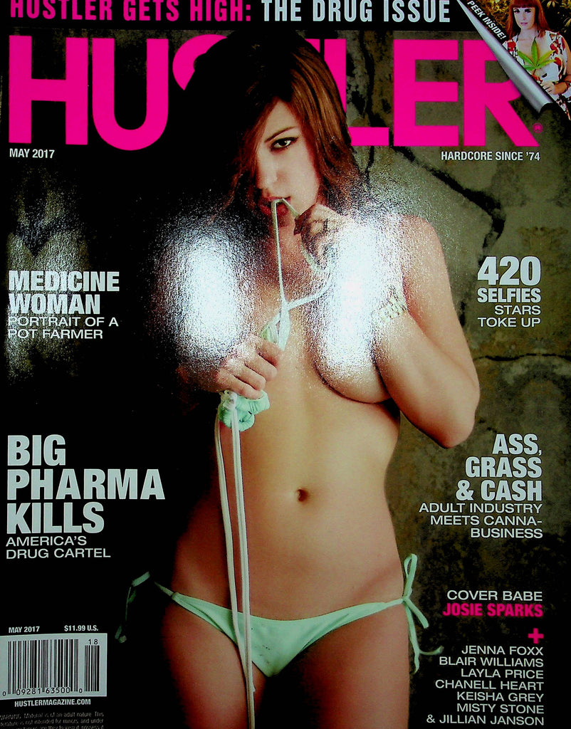 Hustler Magazine Josie Sparks & Jenna Foxx May 2017 012523RP