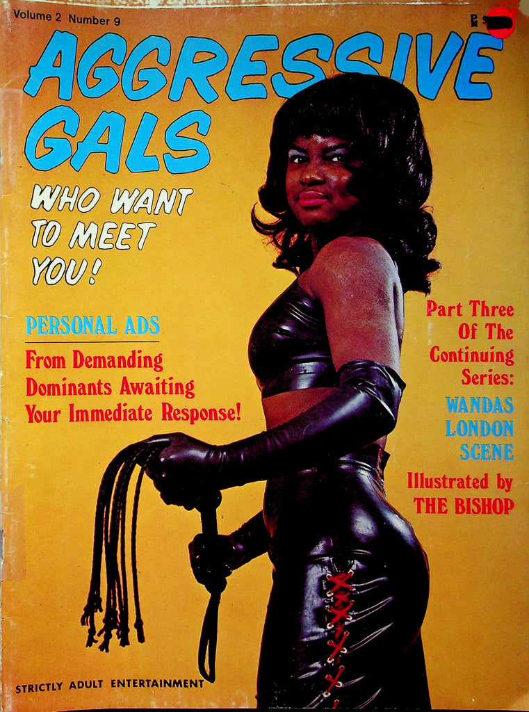 Aggressive Gals Magazine Part 3 Of Wandas London Scene Vol.2 No.9 1974 021323RP