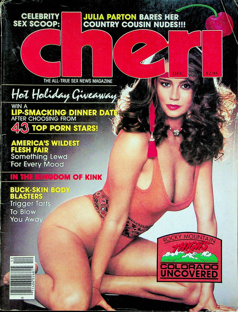Cheri Magazine Julia Parton & Annual Erotic Film Poll December 1982 0629122RP