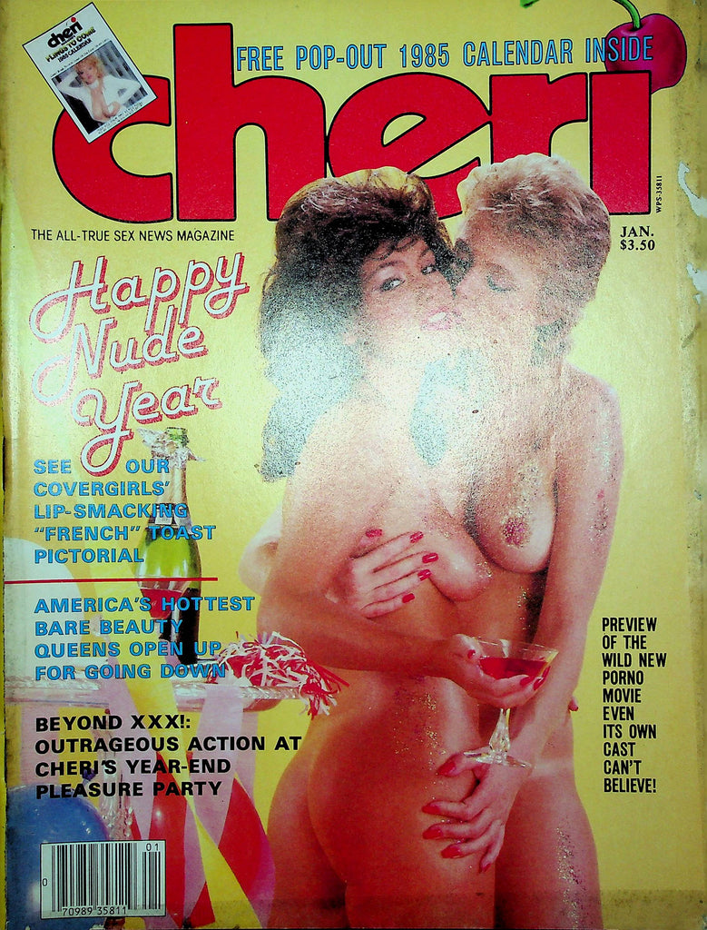 Cheri Magazine Sandy Ginger & Noelle January 1985 120222RP
