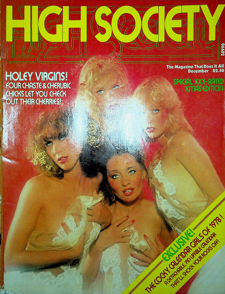 High Society Magazine Billy Graham & Gloria December 1977 102422RP2