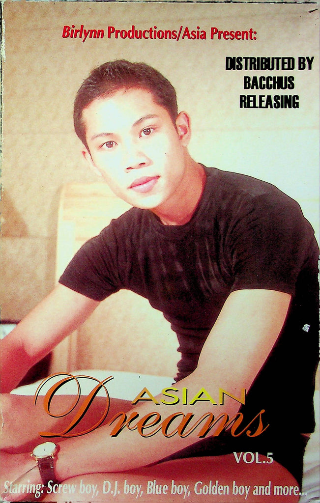 Gay Adult VHS Movie Asian Dreams Vol.5 Ft. Screw Boy & D.J. Boy & Blue Boy 1997 By Birlynn Prod. 032323RPVHS3