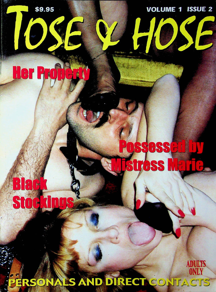 Tose & Hose Magazine Mistress Marie & Black Stockings Vol.1 No.2 2000 032823RP
