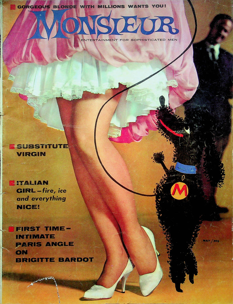 Monsieur Magazine Italian Girl & Paris' Brigitte Bardot May 1959 080522RP