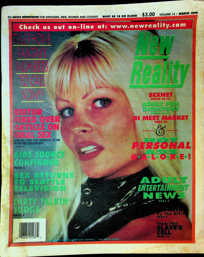 Swinger Magazine New Reality Oversized Magazine March 1999 021023RP