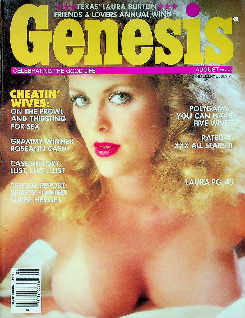 Genesis Magazine Bennie Laura Burton & Pam August 1986 010723RP
