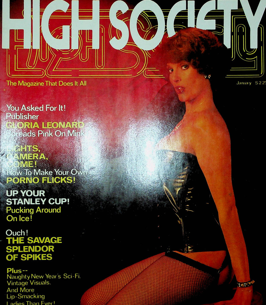 High Society Magazine Gloria Leonard & Guy Lombardo January 1978 102422RP2