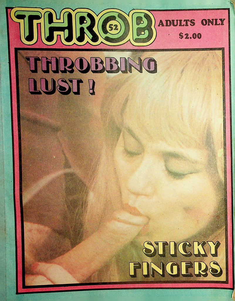 Throb Magazine   Throbbing Lust! / Sticky Fingers  #52 1979   061721lm-dm