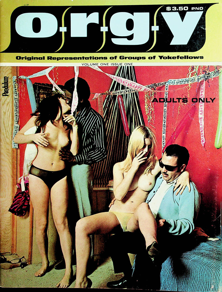 Orgy Vintage Magazine  Games They Play  July 1969  Pendulum Publishers    020822lm-dp2