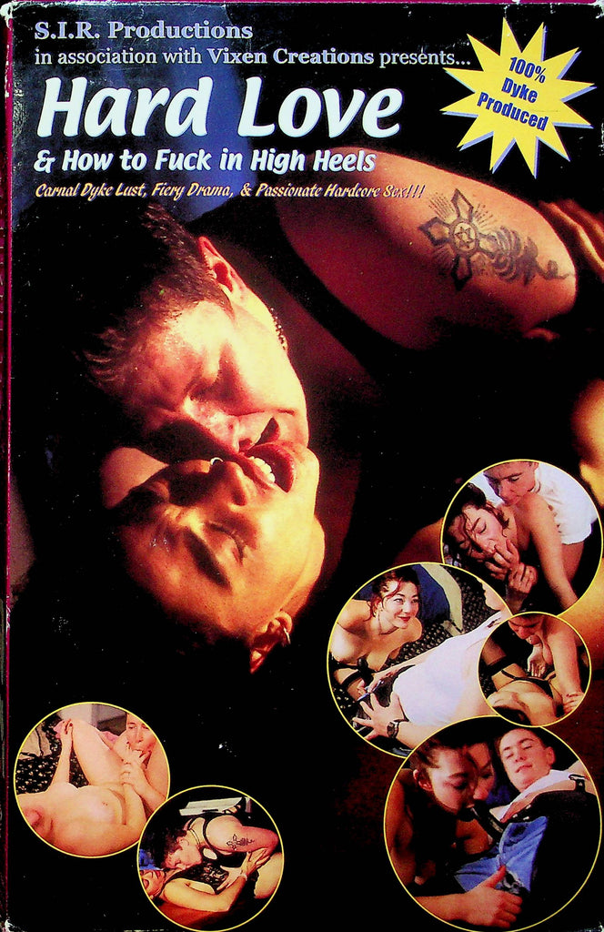 Adult VHS Movie Hard Love & How To Fuck In High Heels Lesbians By SIR Productions 031623RPVHS