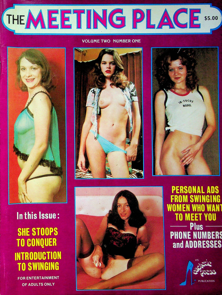 The Meeting Place Swinger Magazine She Stoops To Conquer Vol.2 No.1 1980 030223RP