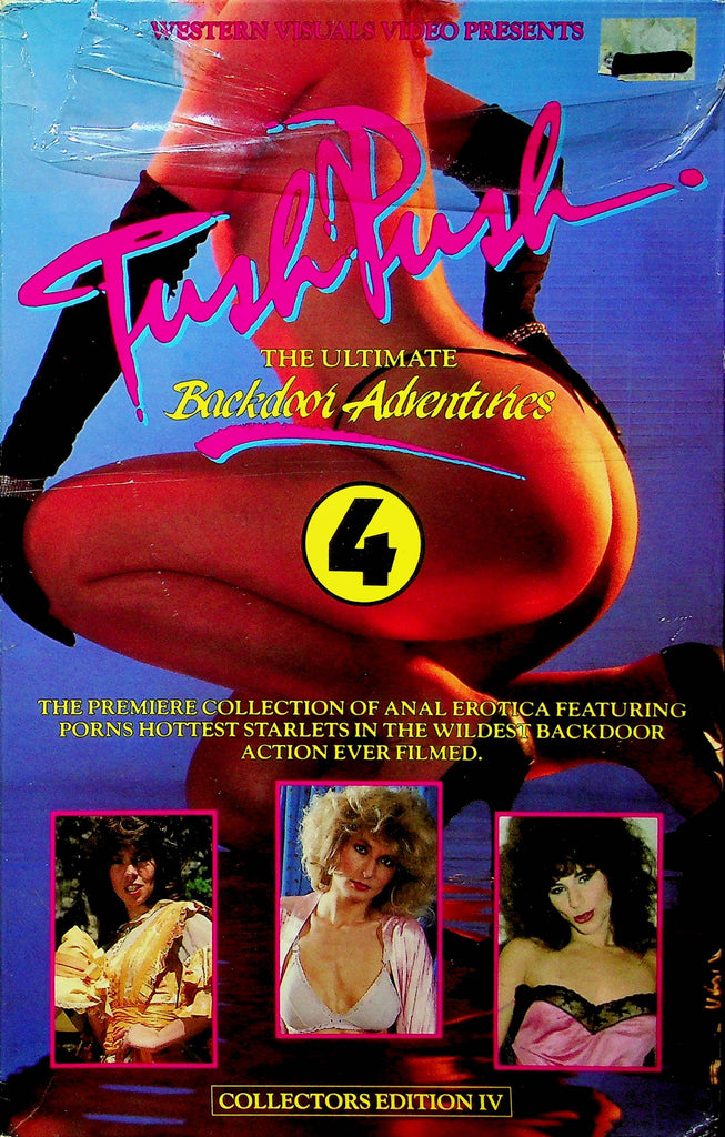 Adult VHS Movie Tush Push The Ultimate Backdoor Adventures No.4  030623RPVHS2