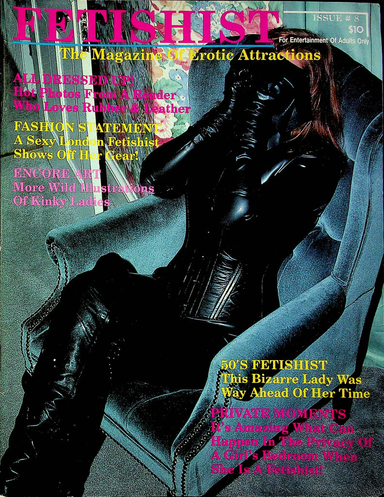 Fetishist BDSM Magazine Leather Whips #8 1992  032823RP