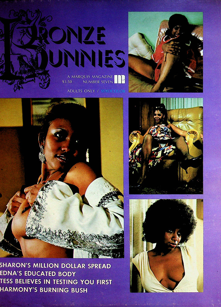 Bronze Bunnies Magazine  Sharon's Million Dollar Spread  #7 1974       062822lm-p2