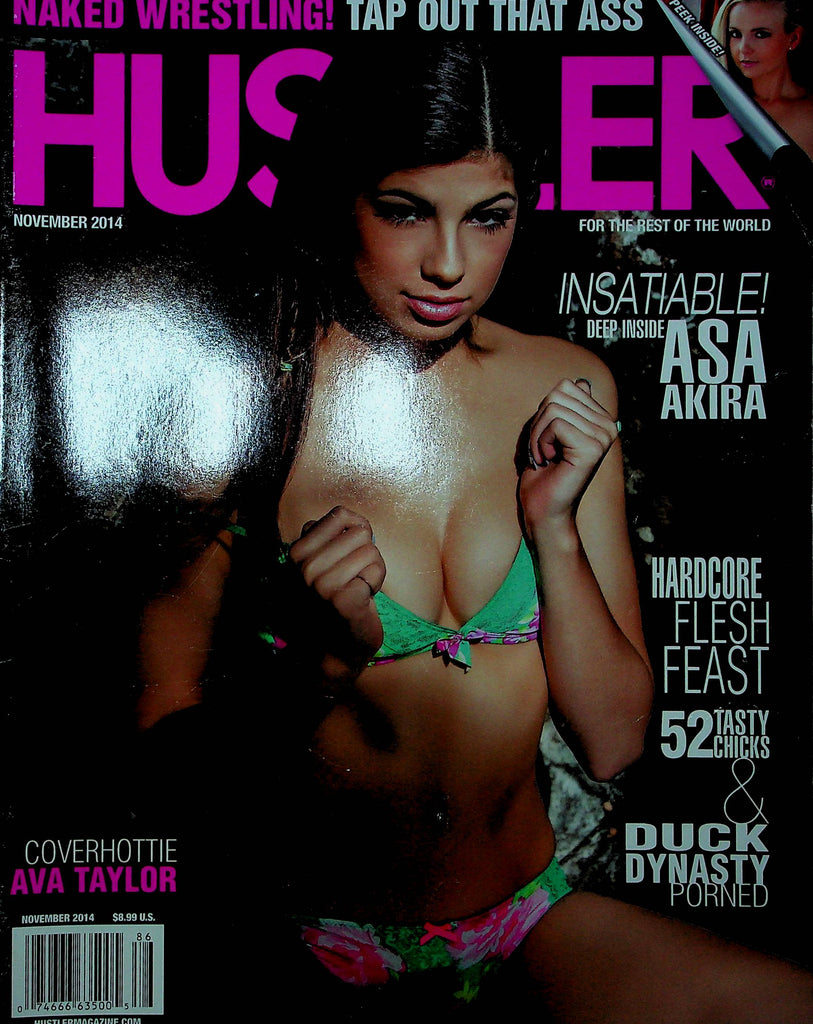 Hustler Magazine Asa Akira & Ava Taylor November 2014 010423RP