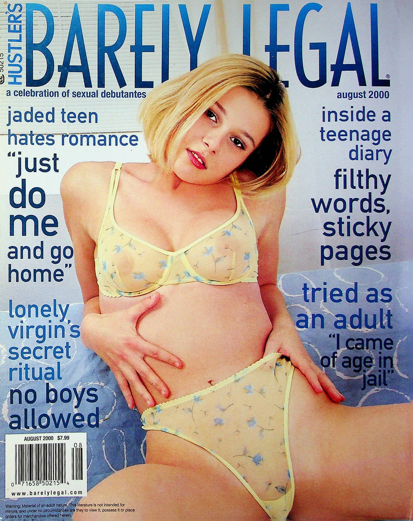Hustler Barely Legal Magazine Rebel Caroline & Ava August 2000 022223RP