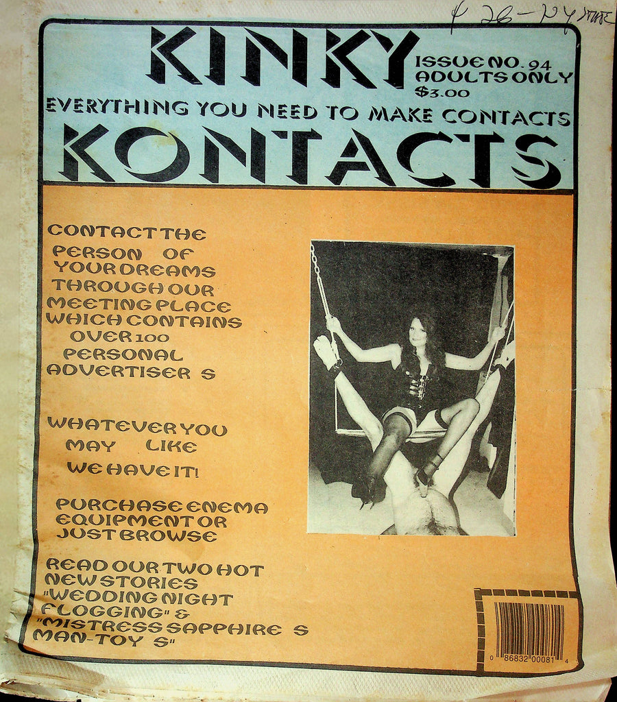 Swinger Magazine Kinky Kontacts Issue #94 021023RP