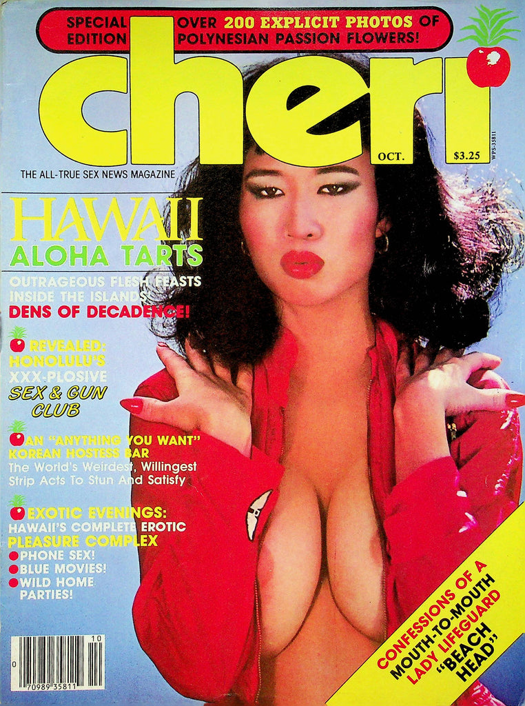 Cheri Magazine Hawaii Tarts & Mona Erupts October 1983 0629122RP