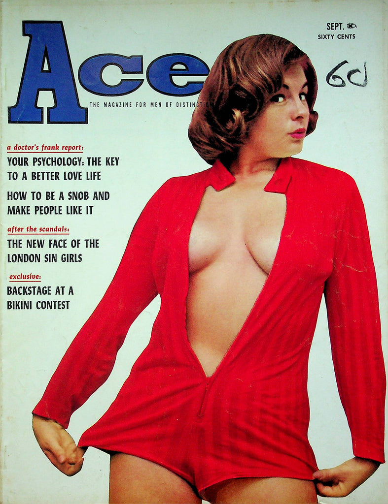 Ace Magazine New Face Of The London Sin Girls September 1964 061622RP