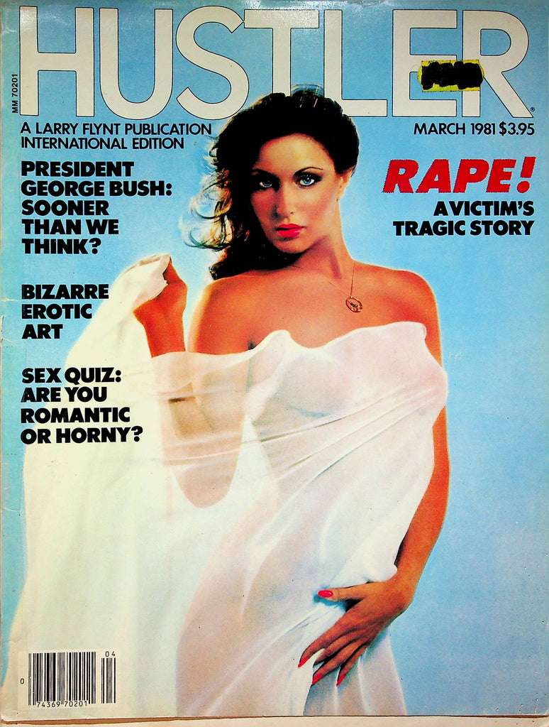 Hustler Magazine George Bush Vanessa & Amber March 1981 092022RP
