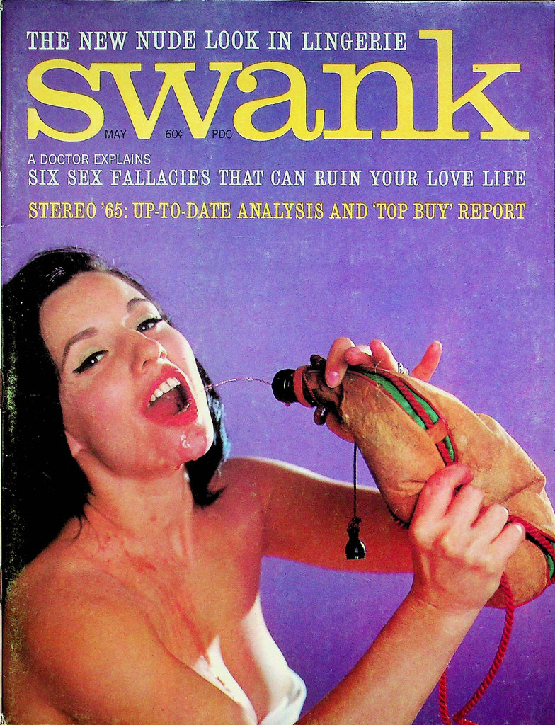 Swank Magazine Monica & Six Sex Fallacies May 1965 052322RP