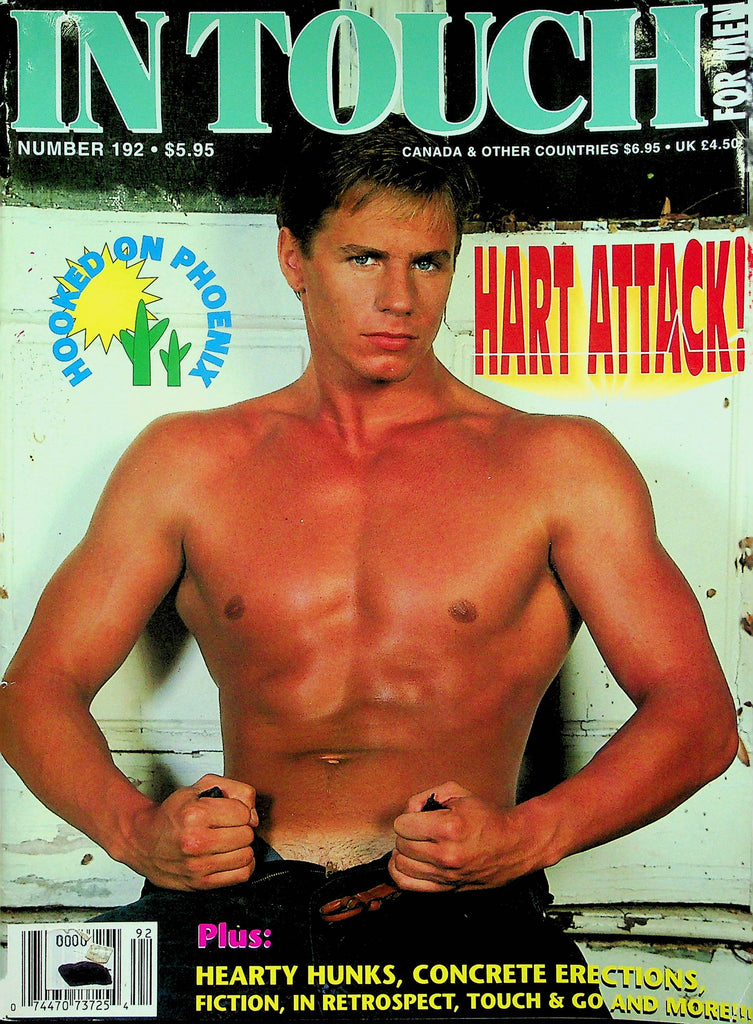 In Touch Adult Magazine Chris Anthony & Eddie Acosta #192 March 1993 062022RP