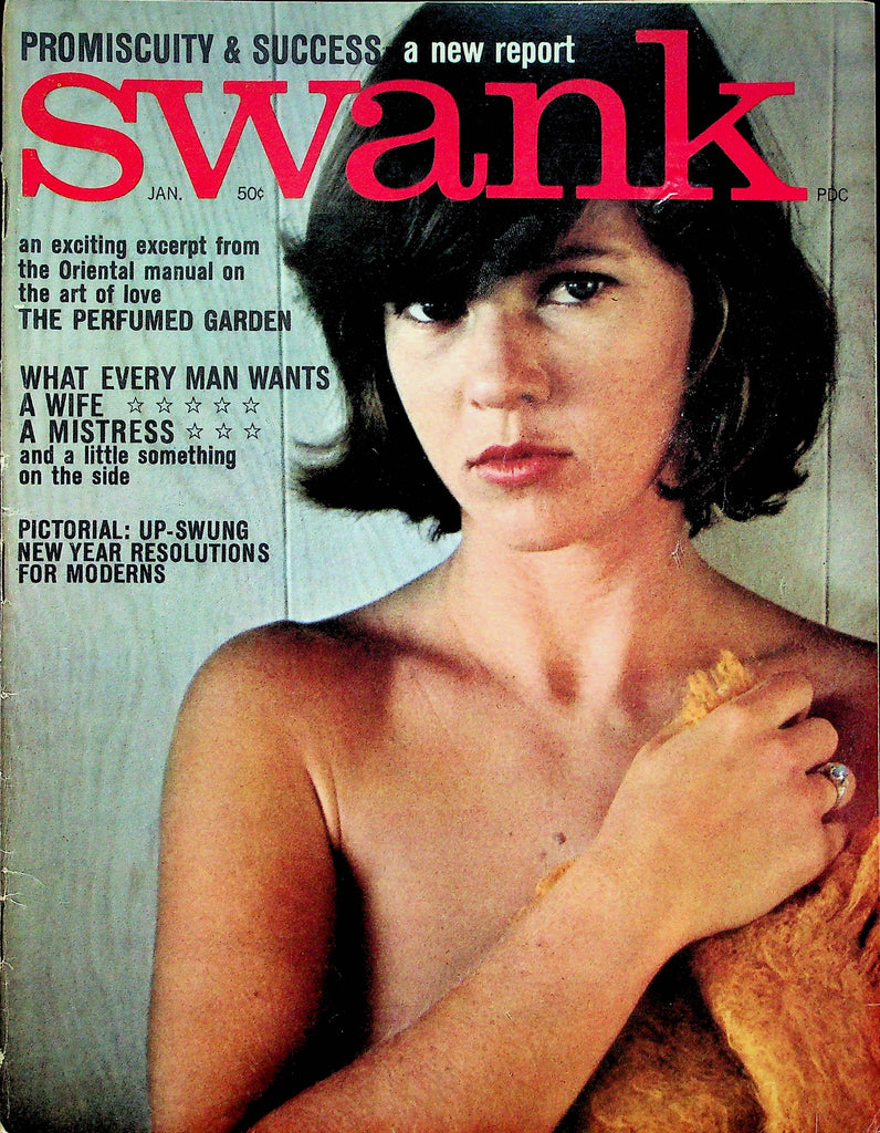 Swank Magazine Virgins Of Puri & Penny For Your Thoughts January 1965 W/Pullout 061022RP
