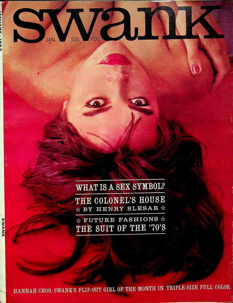 Swank Magazine Hannah Choo & Vermouth The Versatile January 1963 052322RP