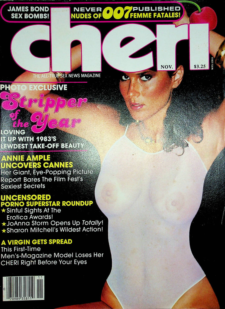 Cheri Magazine Stripper Of The Year & Annie Ample November 1983 101922RP