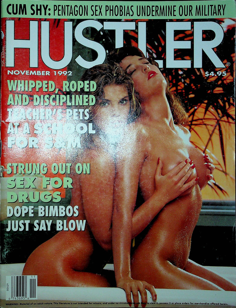 Hustler Magazine Beaver Hunt Finalist Ava & Sybil November 1992 010623RP