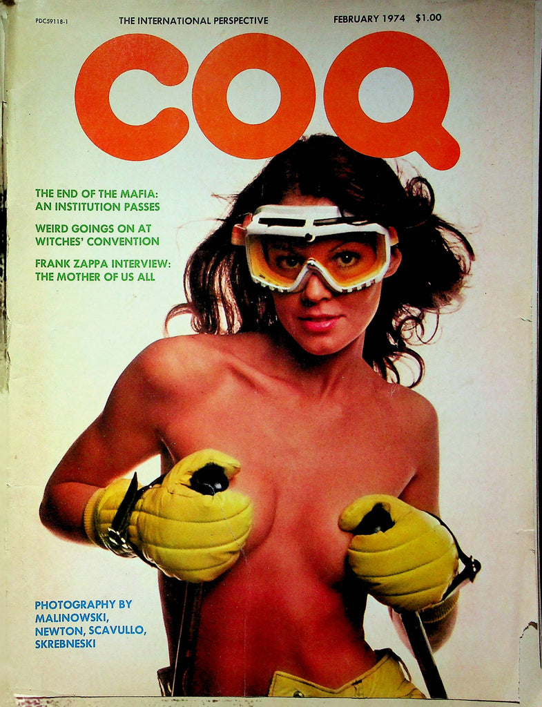 COQ Magazine Frank Zappa Interview & Jean Pierre Leaud February 1974 good reading copy 012723RP