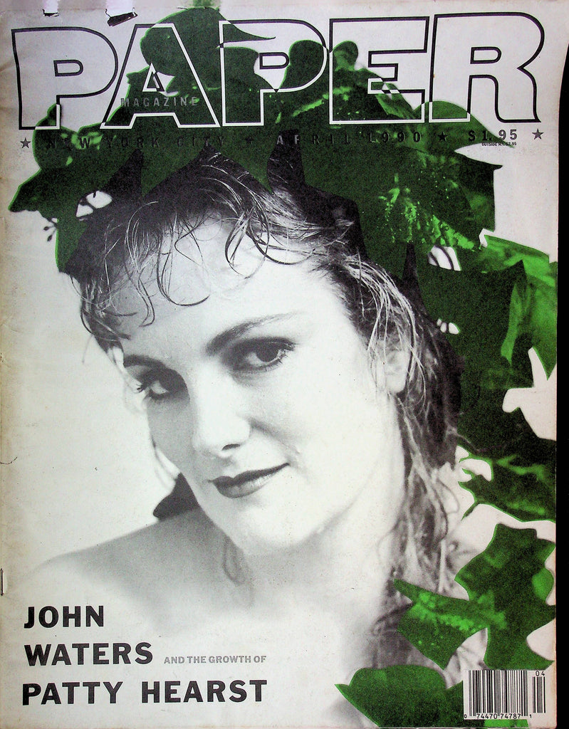 Paper Oversized Magazine John Waters & Patty Hearst April 1990 021023RP