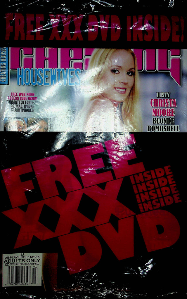 Cheating Housewives Magazine #95 2015 W/DVD 122122RP2