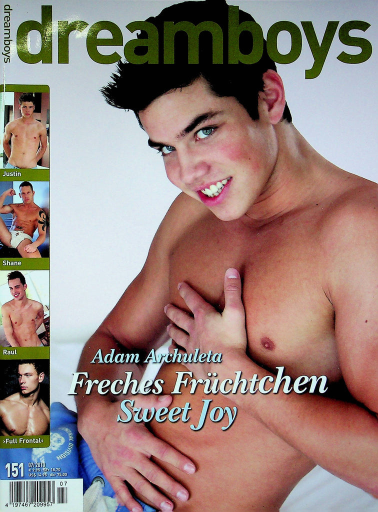 Dreamboys French Magazine Adam Archuleta Freches Fruchtchen July 2013 061322RP