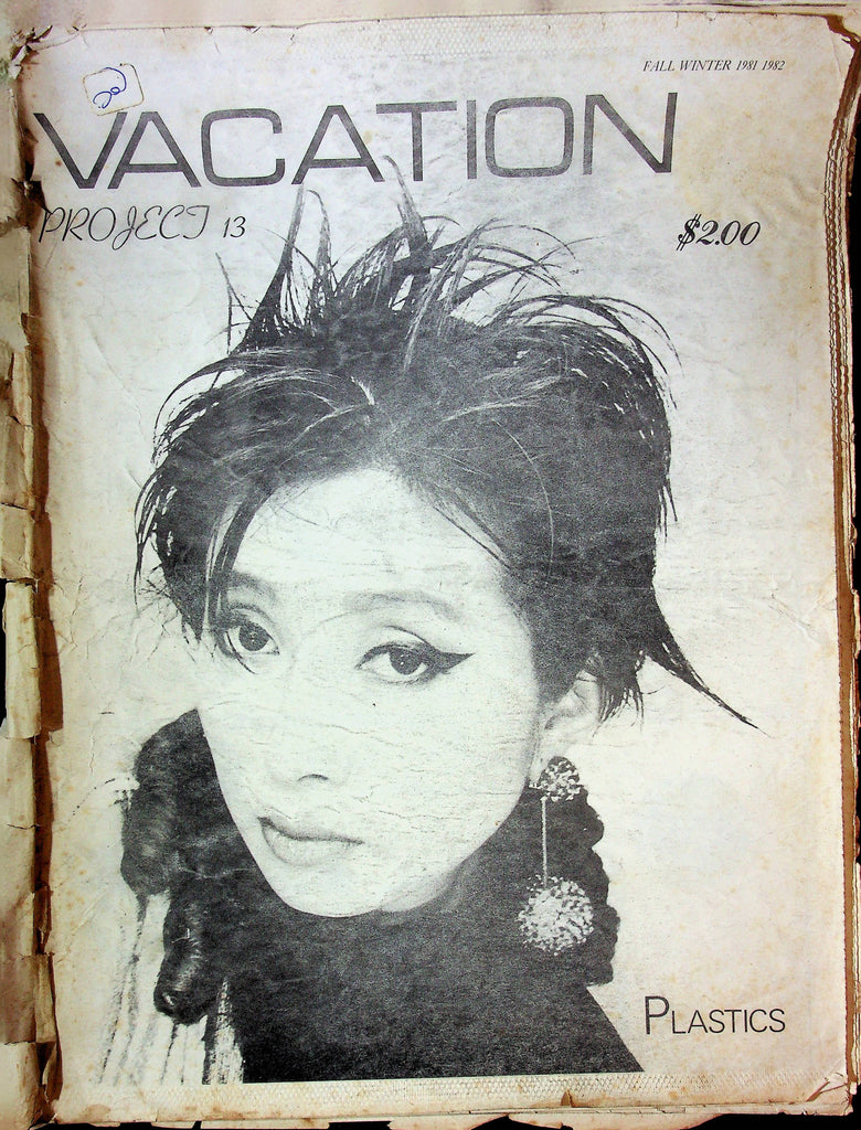 Vacation Oversized Magazine Project 13 Plastics Fall/Winter 1981/82 good reading copy 021023RP