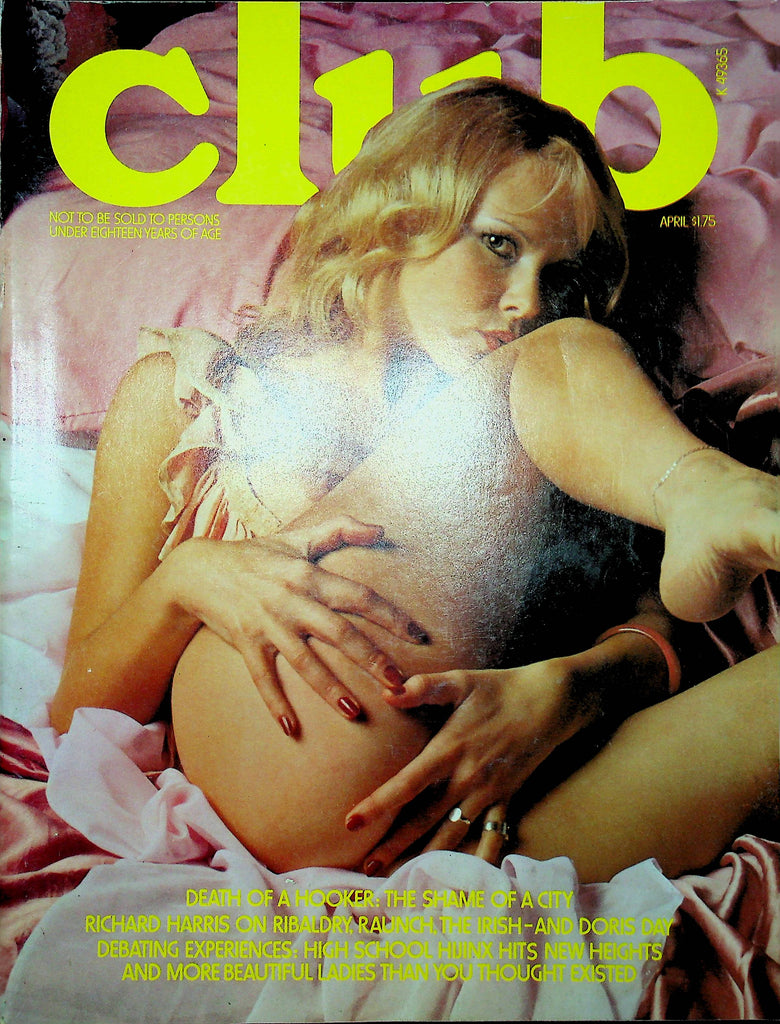 Club Magazine Richard Harris Interview & Mimi & Karyl April 1975 111522RP